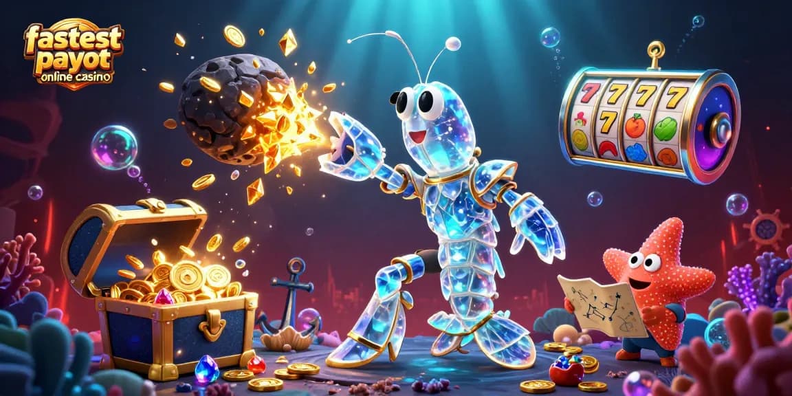 Experience the thrill of the fastest payout online casino with vibrant 3D characters and dynamic casino elements.