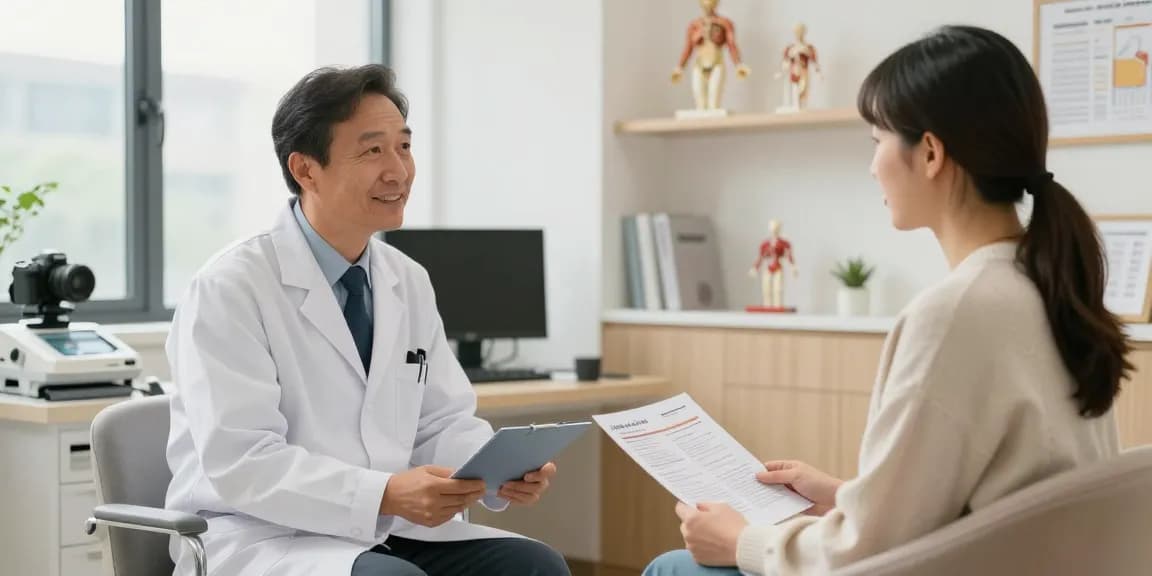 Cardinal Health consultation in a modern clinic with healthcare professional and patient