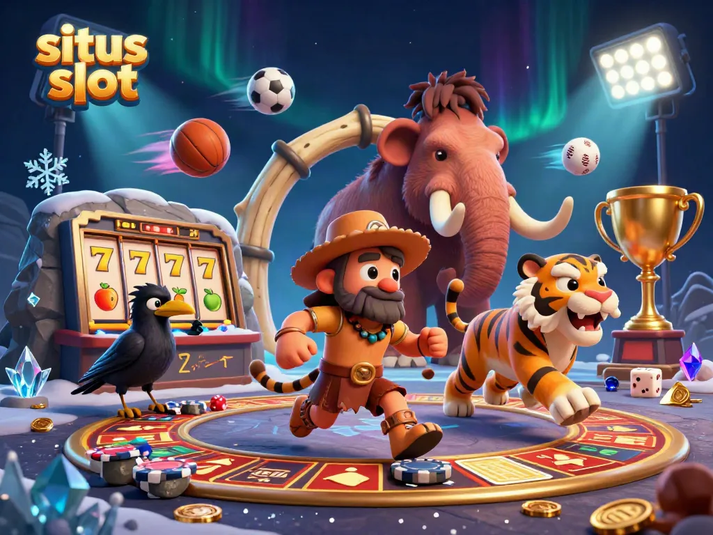 Experience thrilling slots at situs slot, where cavemen and tigers bring prehistoric gaming excitement!